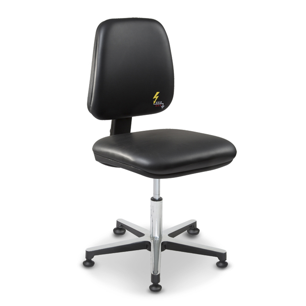 Gref 211 Antistatic swivel chair, with glides. Grendene